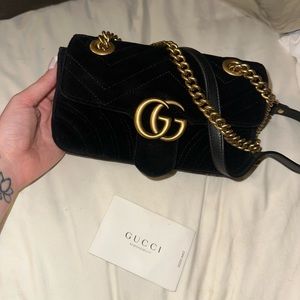 Gucci velvet marmont